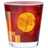 3 Glas-Windlichter mit Künstlermotiven von Klee