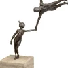 Antonio de Andrés-Gayón: Skulptur »Vertrauen - Kunststück Partnerschaft«