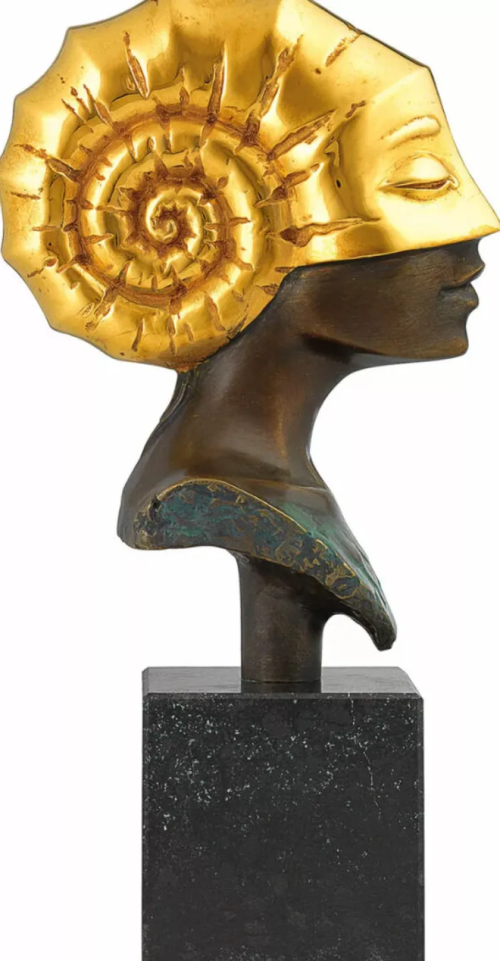Becker, Michael: Büste »Kopf der Ammonite«