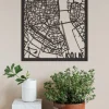 Citymap »Köln« aus Holz