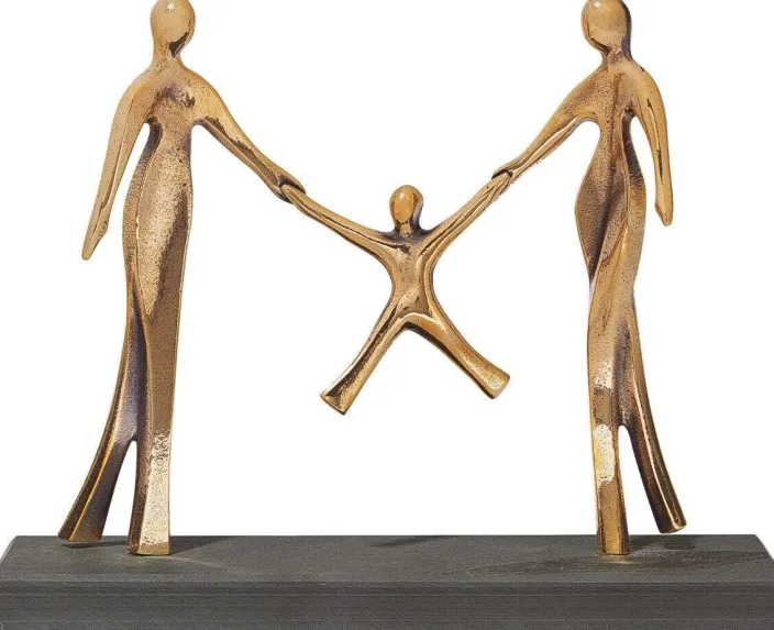 Esposto, Bernardo: Skulptur »Glückliche Familie«
