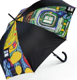 Friedensreich Hundertwasser: ​ Stockschirm »Regentropfenfänger«