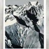 Gerhard Richter: Bild »Himalaja«,1968, silberfarben gerahmt