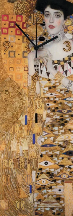 Gustav Klimt: Wanduhr »Adele Bloch-Bauer«