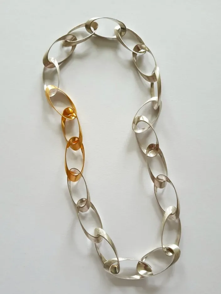 HML-Collier »Standing Ovations«, Silber und Gold