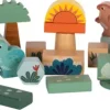 Holzbausteine »Dino«