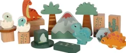 Holzbausteine »Dino«