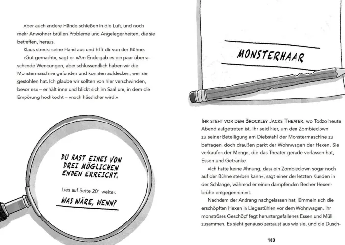 Jones, Gareth, P.: Ein Fall für DICH - Die Monster-Maschine