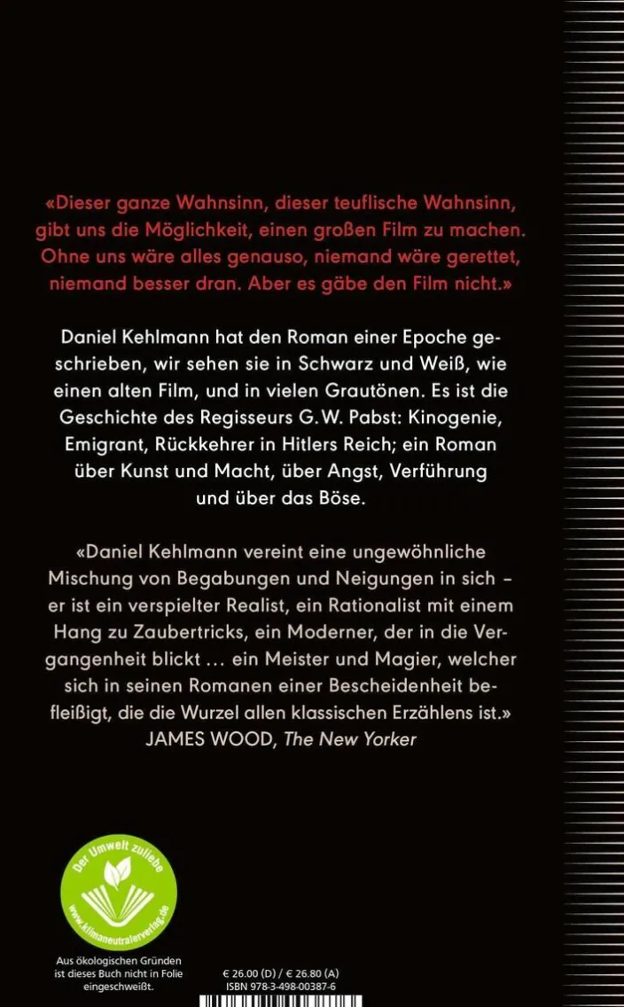 Kehlmann, D: Lichtspiel