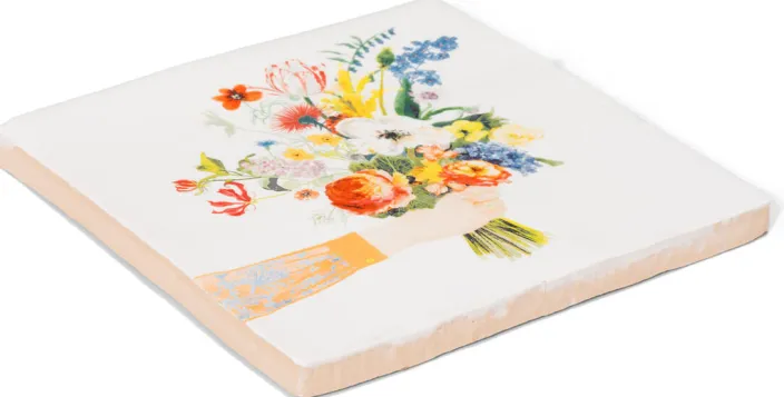 Keramikfliese »Blumen für dich«