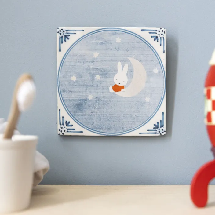 Keramikfliese »Miffy On The Moon«