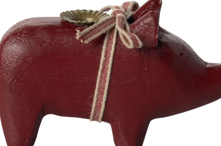 Kerzenhalter »Kleines Schwein«