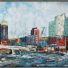 Keyhanian, Asghar: »Hamburger Hafen - Elbphilharmonie«, 2020