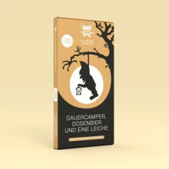 Krimi-Dinner Spiel »Dauercamper, Dosenbier und eine Leiche«