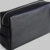 Kulturtasche aus Leder