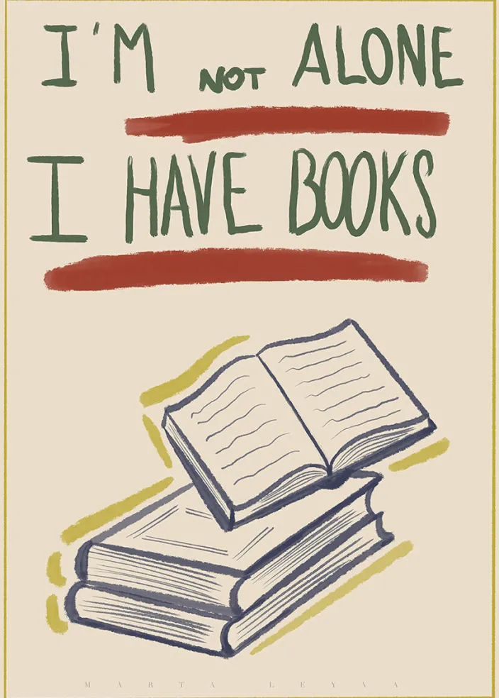 Leyva, Marta: »I Have Books«
