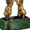 Loriot: Skulptur »Herren im Bad«