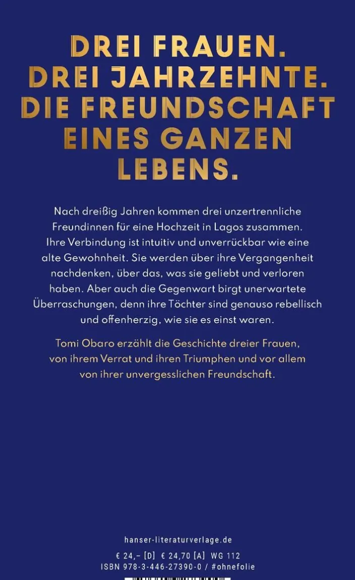 Obaro, T: Freundin bleibst du immer