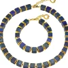 Petra Waszak: Schmuckset »Blaue Stunde«