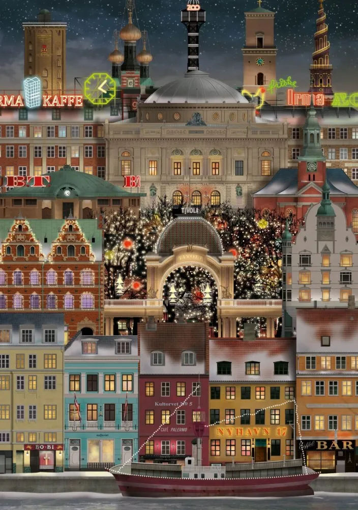 Puzzle »Weihnachten in Kopenhagen«