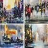 Robert Hettich: »Urban Storys« 4 Bilder im Set (2021-23)