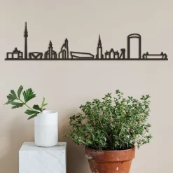 Skyline »Dortmund« aus Holz