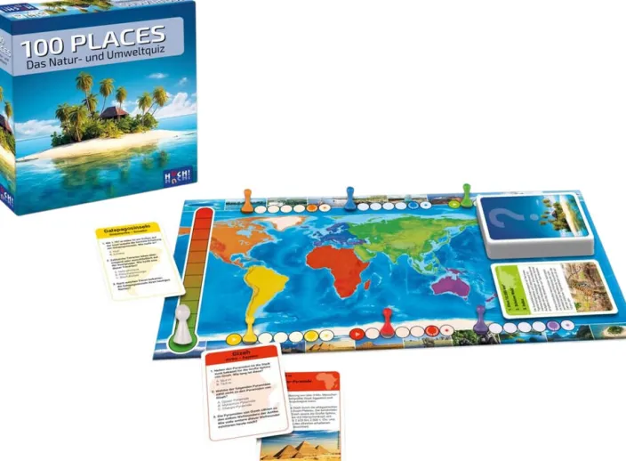 Spiel »100 Places - Das Natur- und Umweltquiz«