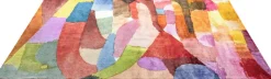 Teppich »Bewegung der gewölbten Kammern« nach Klee