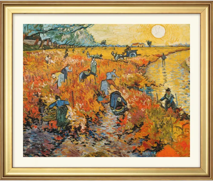 van Gogh, Vincent: »Der rote Weingarten in Arles«, 1888