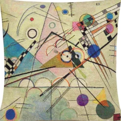 Wassily Kandinsky: ​ 3 Kissenhüllen »Komposition VIII A-C« im Set