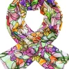 Waszak, Petra: Seidenschal »Blumen«