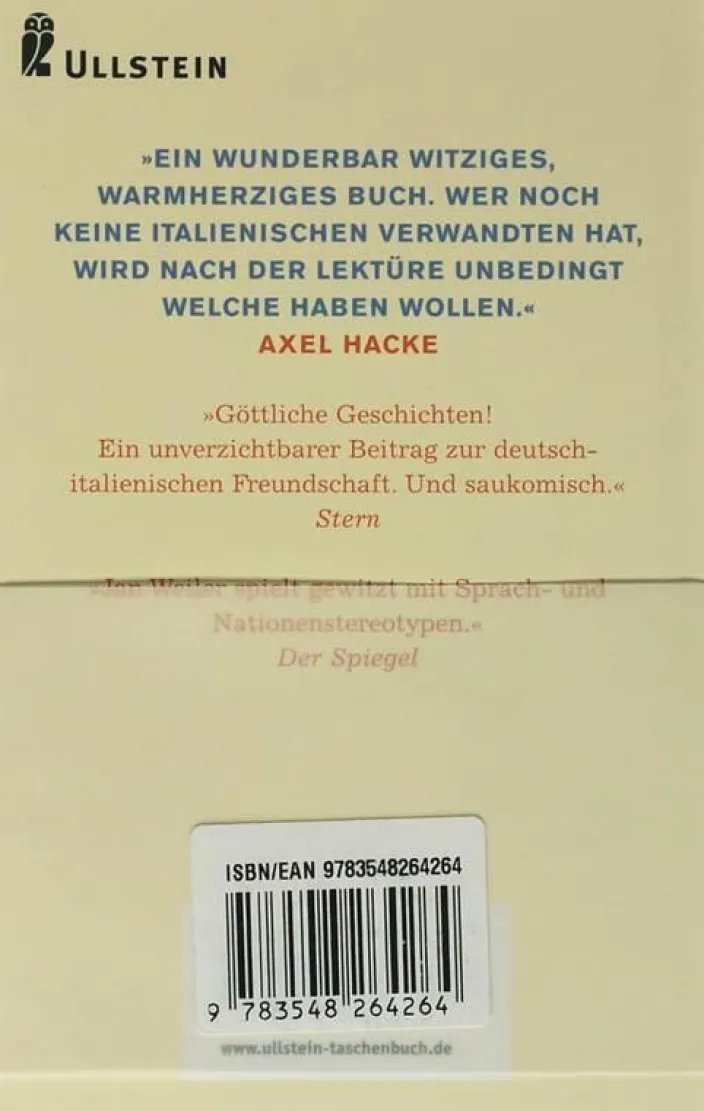 Weiler, J: Maria, ihm schmeckt's nicht!