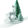 Wintergeschichte »Bambi mit Tannen«, stehend