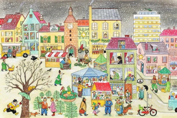 Winter-Wimmelbuch