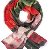 Wollschal »Großer Mohn (Rot, Rot, Rot)« nach Emil Nolde