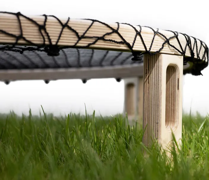 Wooden Roundnet