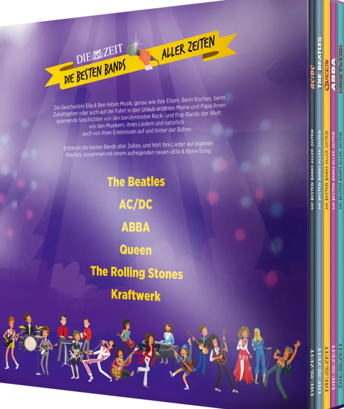 ZEIT-Edition »Die besten Bands aller Zeiten«