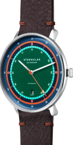 ZEIT-Sonderedition Uhr »Hamburg Automatik«, Grün-Blau