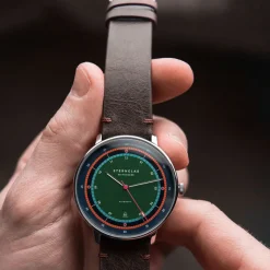 ZEIT-Sonderedition Uhr »Hamburg Automatik«, Grün-Blau